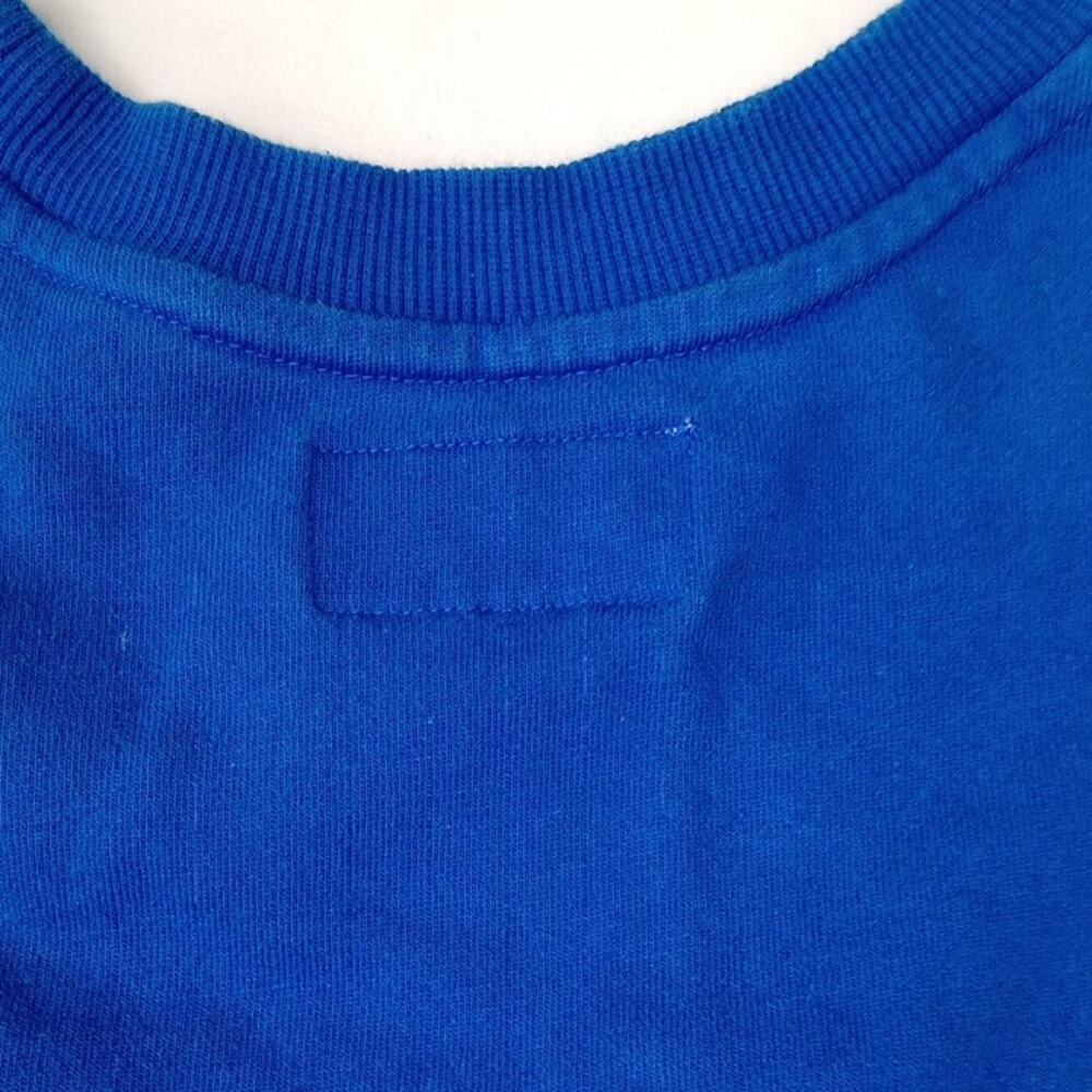 Tommy Innit size small blue crew neck sweatshirt pog champ 21 - Picture 7 of 9